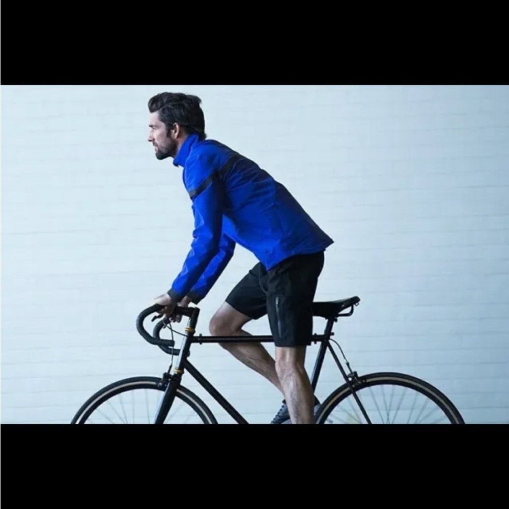 Aether‎ Pace Jacket Cycling Jacket Distant Blue Waterproof Men’s Small